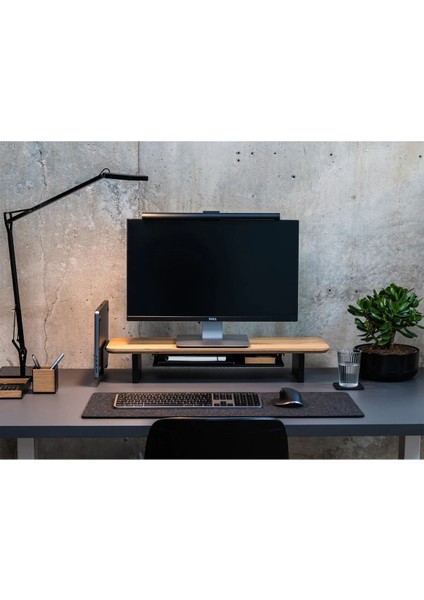 Monitör Yükseltici Ahsap Stand - Monitör Standı - Monitör Desk
