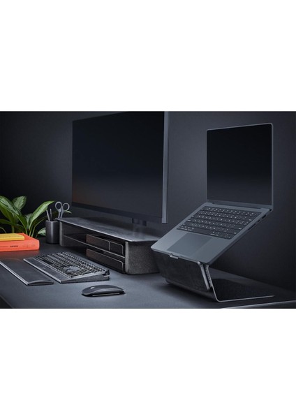 Grovemade Premium Laptop Standı - Dizüstü Bigisayar Yükseltici Stand - Siyah