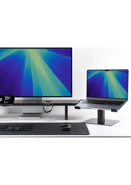 Laptop Standı - Dizüstü Bilgisayar Yükseltici Stand - Çalışma Masası Laptop Yükseltici