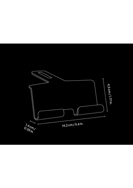Monitör Yükseltici Için Tablet Tutucu - Tablet Tutucu Modifiye Eklentisi