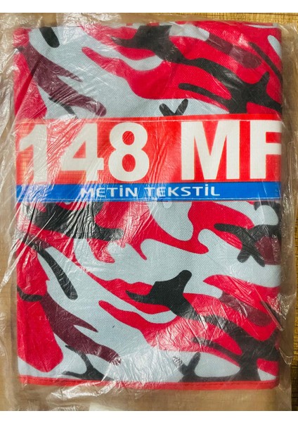 Massey Ferguson 148 Kırmızı Askeri Desenli Branda