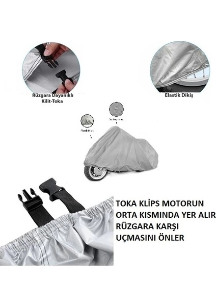 Voge Sr3 Motosiklet Brandası Su Geçirmez Branda,arka Çanta Yok fiyatları