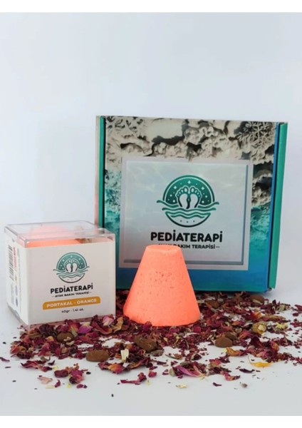 PEDİATERAPİ Pedikür Bombası/Topu Manikür-Pedikür Bakımı Nemlendirici Bakım-Kozmetik-Ayak Bakımı modelleri