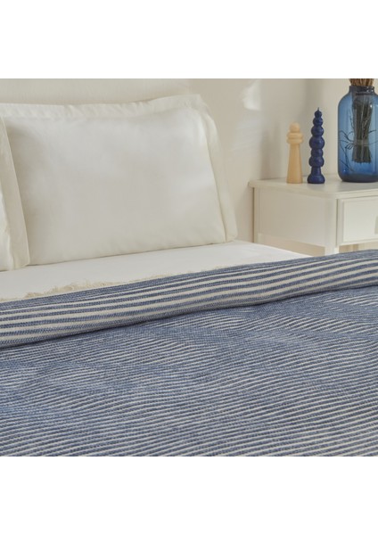 Sion Çift Kişilik Battaniye Mavi fırsatları