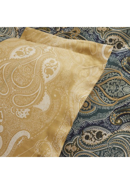 Sherie Çift Kişilik Nevresim Takımı Pamuk Saten Yeşil indirimleri