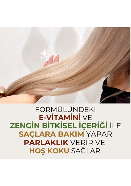 Saç ve Vücut Için Kolay Emilen Yağlı His Bırakmayan Cilde Işıltı Veren Besleyici Kuru Yağ