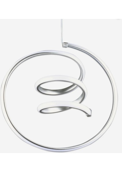 Turkco Vortex Aura Sarkıt Led Avize,3 Farklı Işık Modu,Powerled Çap:30 Yükseklık:100 Cm