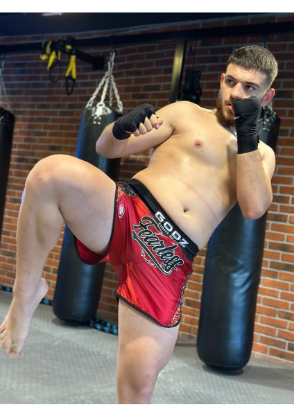 Fearless Honey Badger Kick Boks Muay Thai Şortu modelleri