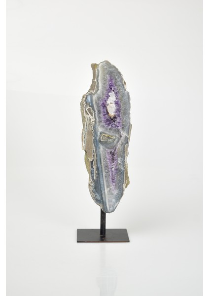 Ametist Doğal Taş Standlı Parça indirimleri