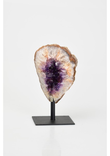 Ametist Doğal Taş Standlı Parça indirimleri