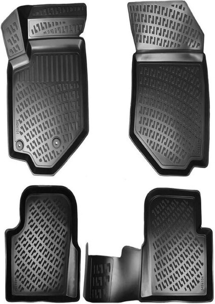 Tekno Trust Citroen C3 2016 Sonrası 3D Paspas Siyah