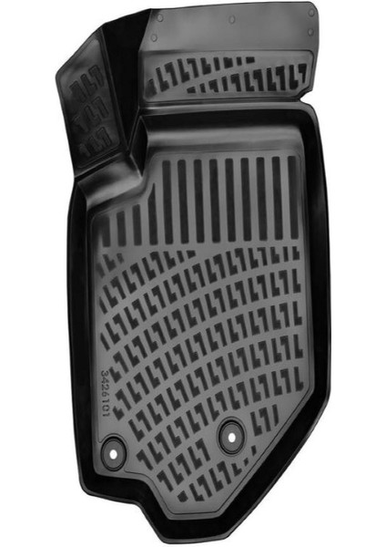 Tekno Trust Citroen C3 2016 Sonrası 3D Paspas Siyah