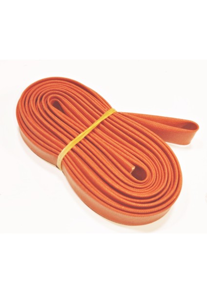 10MM H Class Cam Elyaf Örgü Silikon Izoleli Makaron 5 Metre, Çalışma -60/+250 Derece
