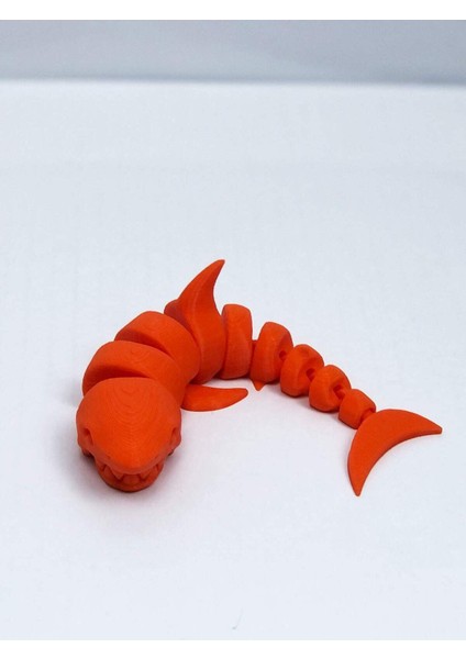 3d Hareketli Köpek Balığı Figürlü Oyuncak - Turuncu modelleri