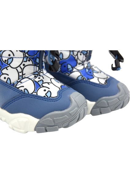 Melon Ortopedik Phon&termo Kaymaz Taban Çocuk Kar Botu Mavi modelleri