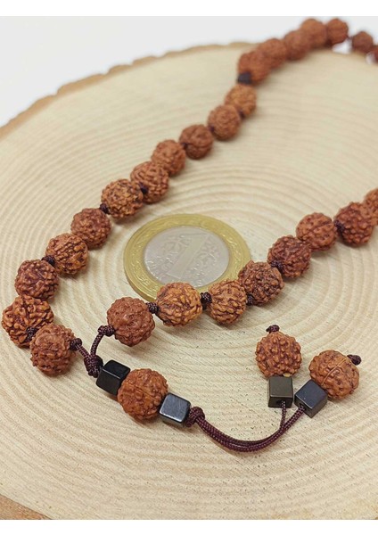 Rudraksha Tohum Düğümlü 33LÜK Tesbih (1758) fiyatları