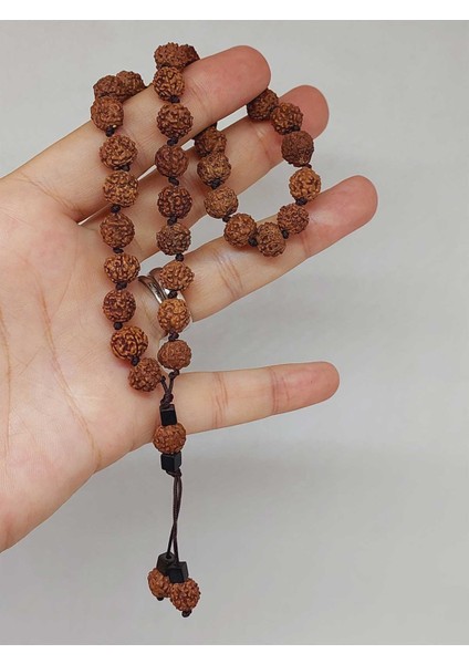 Rudraksha Tohum Düğümlü 33LÜK Tesbih (1758) modelleri
