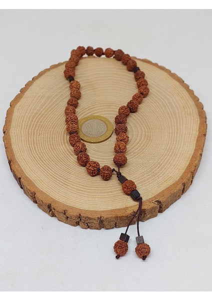 Rudraksha Tohum Düğümlü 33LÜK Tesbih (1758) fırsatları