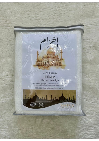Ihram | 1350 Gram Pamuklu Yüksek Kalitede Hac ve Umre Ihramı fiyatları