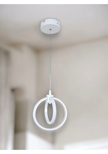 Turkco Orbit Sarkıt Led Avize,3 Farklı Işık Mod,Powerled Çap:20 Yükseklık:100 Cm