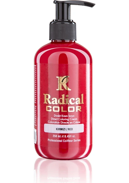 Radıcal Color Saç Boyası 250ML Kırmızı