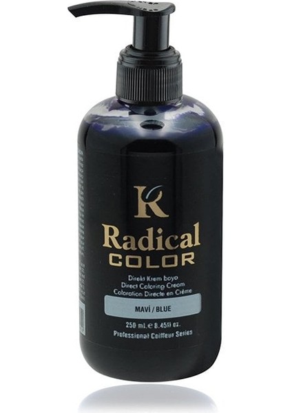 Radıcal Color Saç Boyası 250ML Blue/mavi