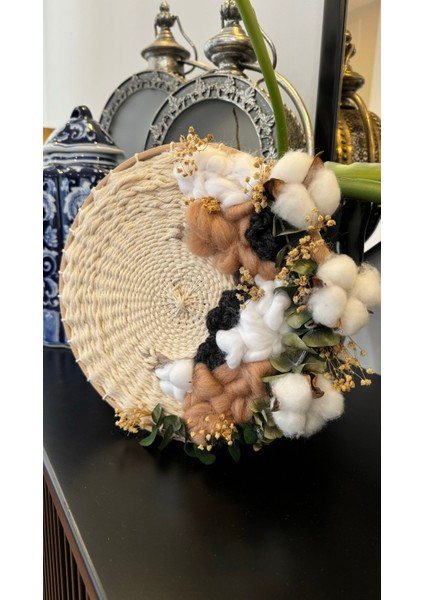 Pamuk Çiçeği ev duvar dekoru salon dekorasyon objeleri