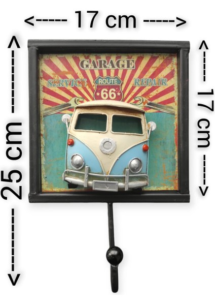 Vintage Taksim Tünel Tramvay Dekoratif Retro Metal El Yapımı Eskitme Askı 25 cm x 17 cm fırsatları