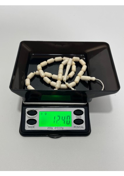 Kesme Fildişi Tesbih 12,35 Gram - Koleksiyonluk Fil Dişi Tespih indirimleri