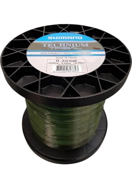 Technium Tribal 5000 M 0.305MM Monofilament Sazan Misinası