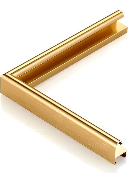 gold-Siyah Sevilen Soyut Şekil 7 |çerçeveli Temperli Cam Tablo Tekli Dikey indirimleri