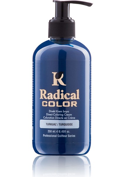 Radıcal Color Saç Boyası 250ML Turkuaz