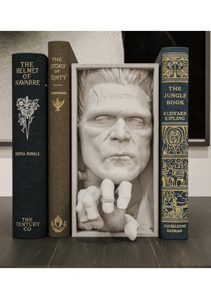 Frankenstein Kitap Dekoru Raf, Masa Dekoru Dekoratif Hediyeler