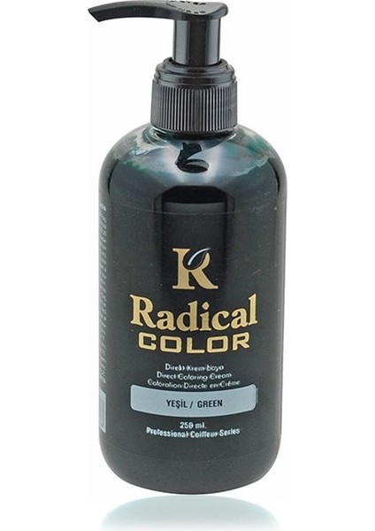 Radıcal Color Saç Boyası 250ML Yeşil