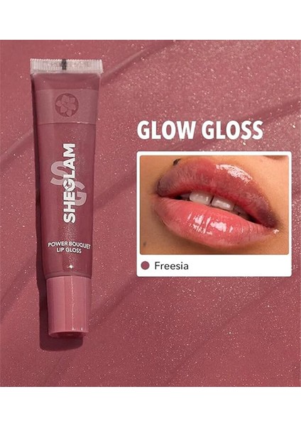 Vegan Simli Lip Gloss -Freesia