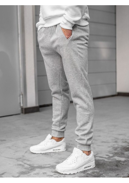 Erkek Siyah Eşofman Altı Pamuklu Slim Fit Dar Paça Jogger fırsatları