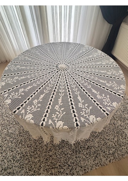 El Yapımı Dantel Masa Örtüsü indirimleri