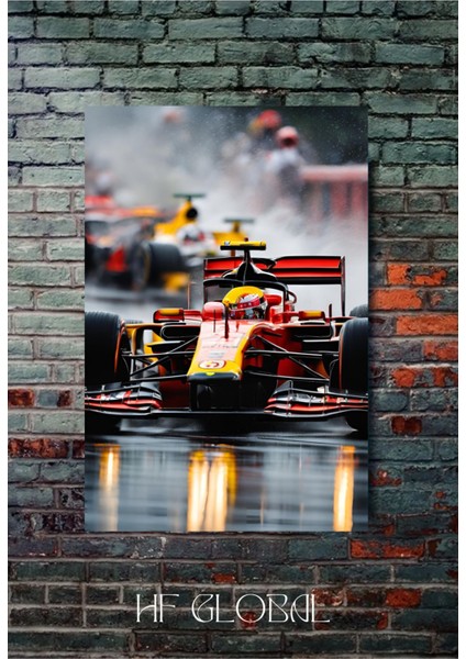 Efsane F1 Formula Çerçevesiz Poster 33X48 Formula1 Posteri