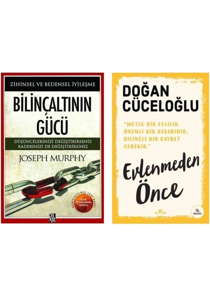 Bilinçaltının Gücü - Evlenmeden Önce 2'li Set