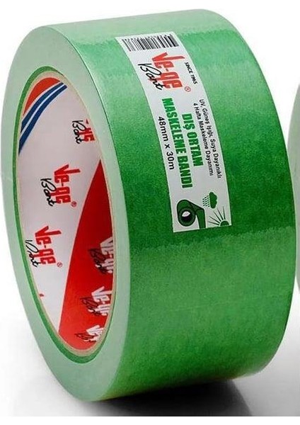 Ve-Ge Dış Ortam Maskeleme Bantı Yeşil 48MMX30MT fiyatları