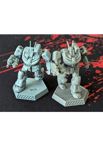 Battletech Wolverine Robot Oyuncak Figürü