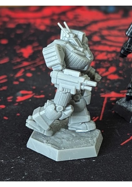 Battletech Wolverine Robot Oyuncak Figürü