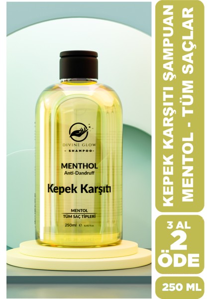 Kepek Karşıtı Mentol Şampuan 250 ml
