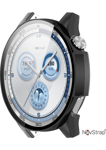 Huawei Watch Gt5 46MM ile Uyumlu Ekran Koruyucu Cam ve Kasa Koruyucu Kılıf Sert Polikarbon fırsatları