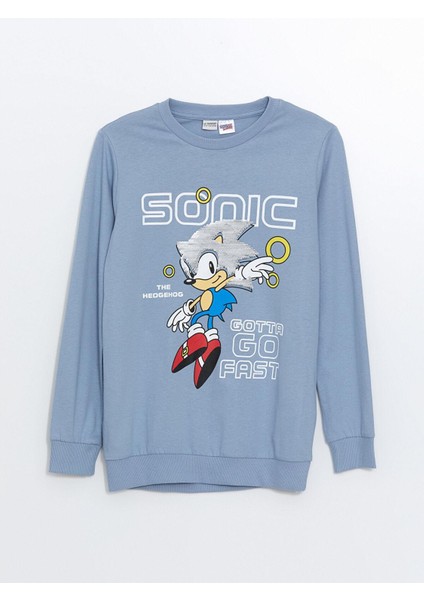 Lcw Kids Bisiklet Yaka Sonic Baskılı Çift Yönlü Payetli Uzun Kollu Erkek Çocuk Tişört fiyatları