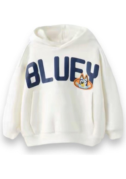 Bluey Baskılı Kapüşonlu Çocuk Eşofman Takımı fiyatları