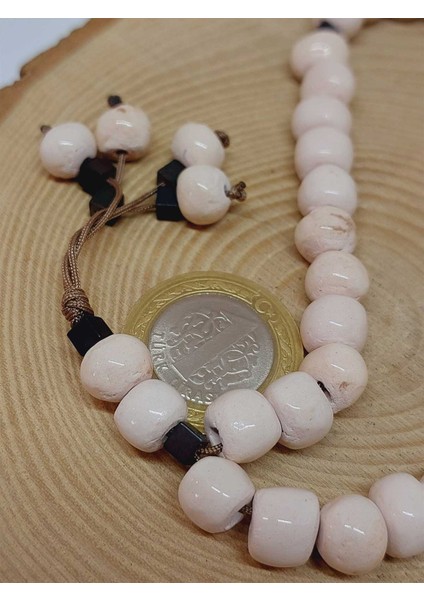 Anadolu Toprağı Serisi 33’lük Beyaz Renk Seramik Boncuk Tesbih 8-9mm (54288) modelleri