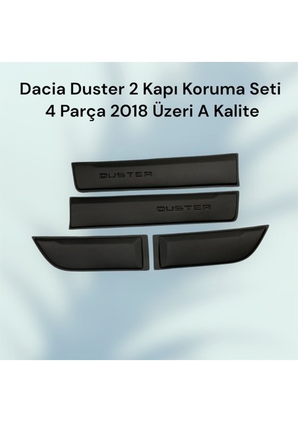 Dacia Duster 2 Kapı Koruma Seti 4 Parça 2018 Üzeri Uyumlu