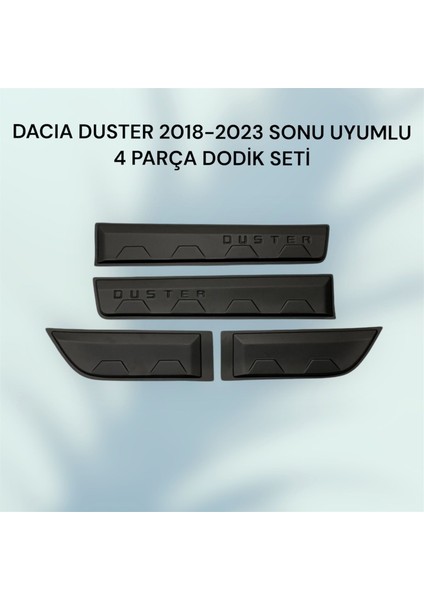 Dacia Duster Kapı Koruma Seti 2018-2023 Sonu Uyumlu