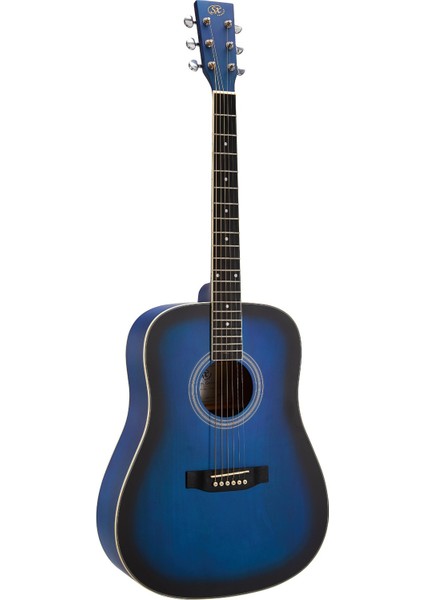 SD104KBUS Akustik Gitar (Blue Sunburst)